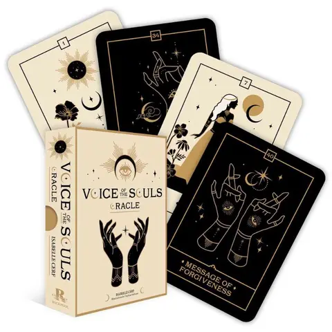 Enchanted Voices Of The Souls Oracle Deck - Latex-Free Energy Cards for Meditation, 176 Beautifully Illustrated Cards, Supportive Guide with QR Codes, 12+ Spiritual Awakening Guidance (Toys & Hobbies, Games & Puzzles, Rockpool Tarot-Included)