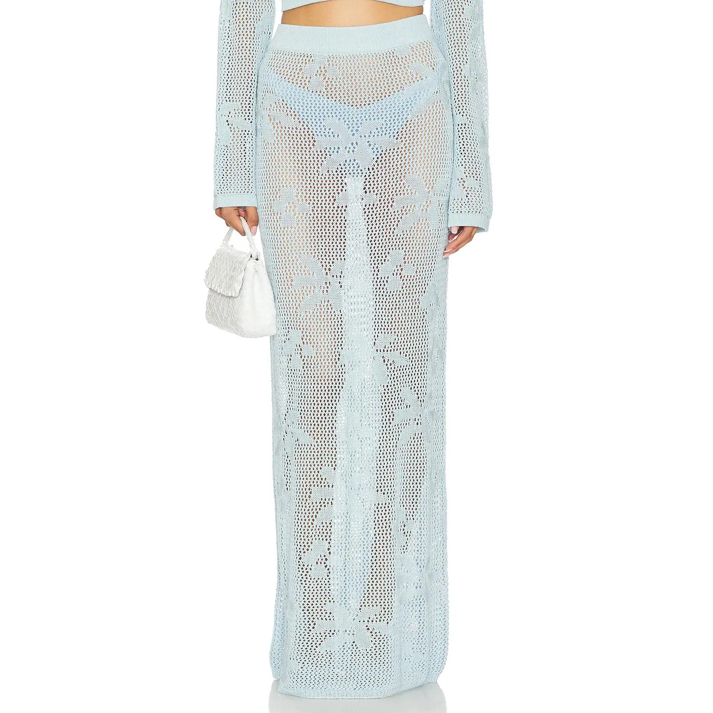 SNDYS Terra Maxi Skirt in Glacial