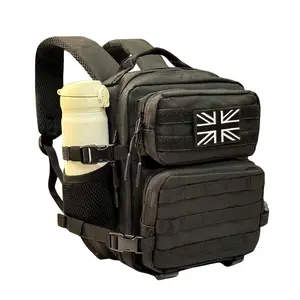 9L Outdoor Backpack, Dual-Shoulder Sports Bag, Camping Travel Hiking Tactical Pack, Universal Design, All Seasons Use, Durable Outdoor Rucksack