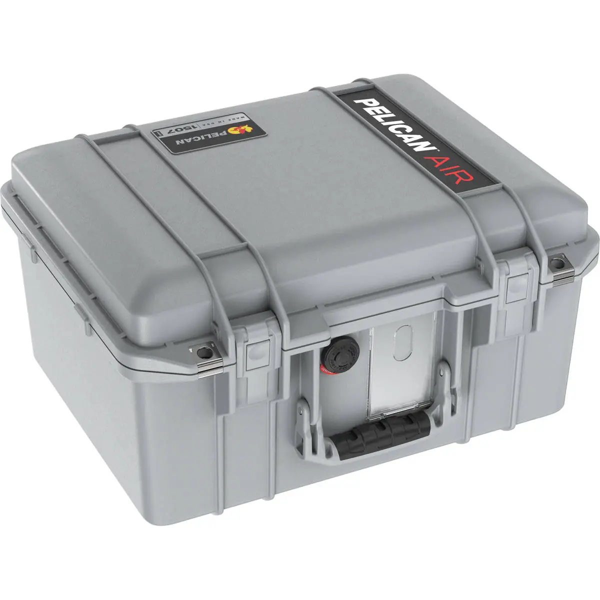 Pelican 1507 Air Lightweight Protective Polymer Case, Silver, No Foam