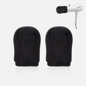 2 Pcs Universal Sock Diffuser for Hair Dryer, Soft Foam Diffuser Cap Attachment for Curly Hair, Travel Portable Blow Dryer Accessories, Heat Resistant, Fits Most Hair Dryers