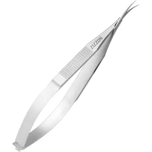 Cuticle Scissors Extra Fine Curved Professional Precise Pointed Tip Grooming kit for Eyebrow, Eyelash, Trim Nail and Dry Skin