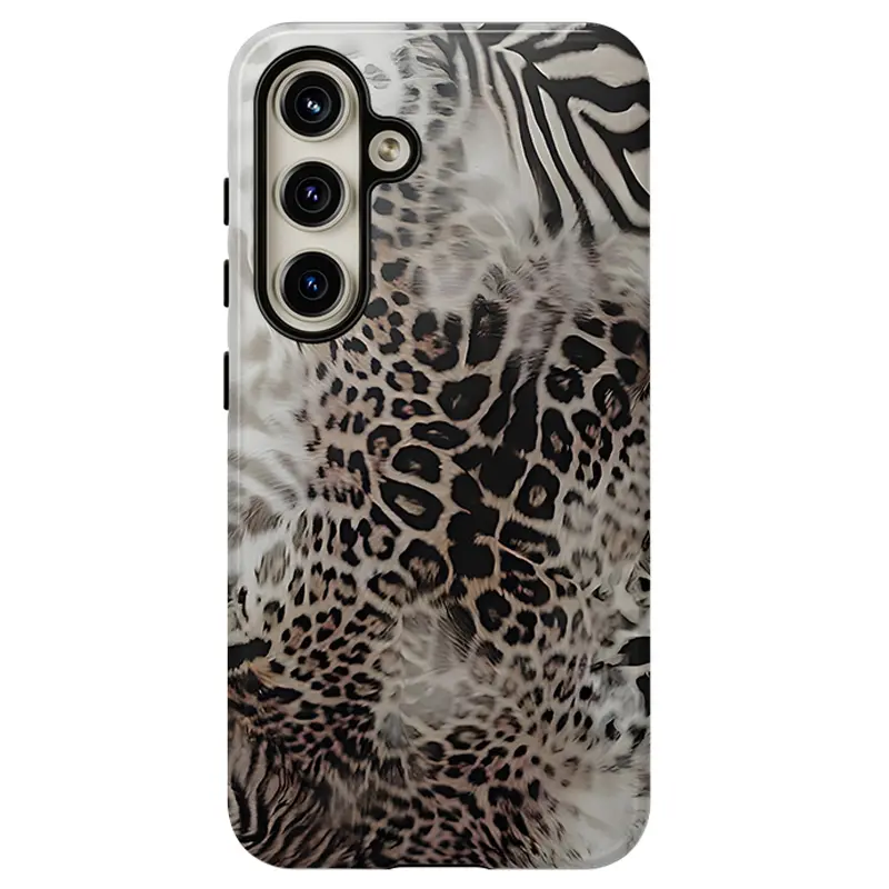 Animal Print Cheetah Zebra Tiger Phone Case,Shockproof Rugged Cover Dual Layer Soft TPU Hard Bumper Shell for Samsung S26 S25 S24 S23 S22 S21 NOTE20 Ultra A71 A56 A36 Plus FE A06 A13 A14 A15 A16 A23 A25 A26 A34 A52 A53 A54 A55 A57 A37 A33 A32 A17 A07 Edge
