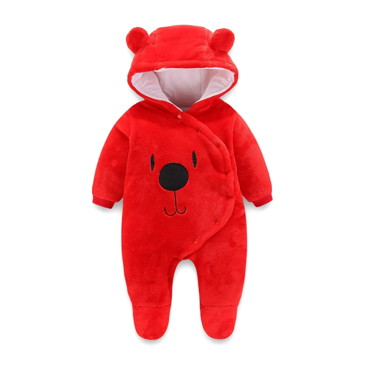 Solid color bear red