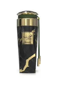 Amaran Funoon Amaze Eau de Parfum 3.4 fl oz / 100 ml – Creative & Captivating Women’s Perfume – Notes of Grapefruit, Peach, Jasmine, Magnolia, Musk, Cedar & Amber