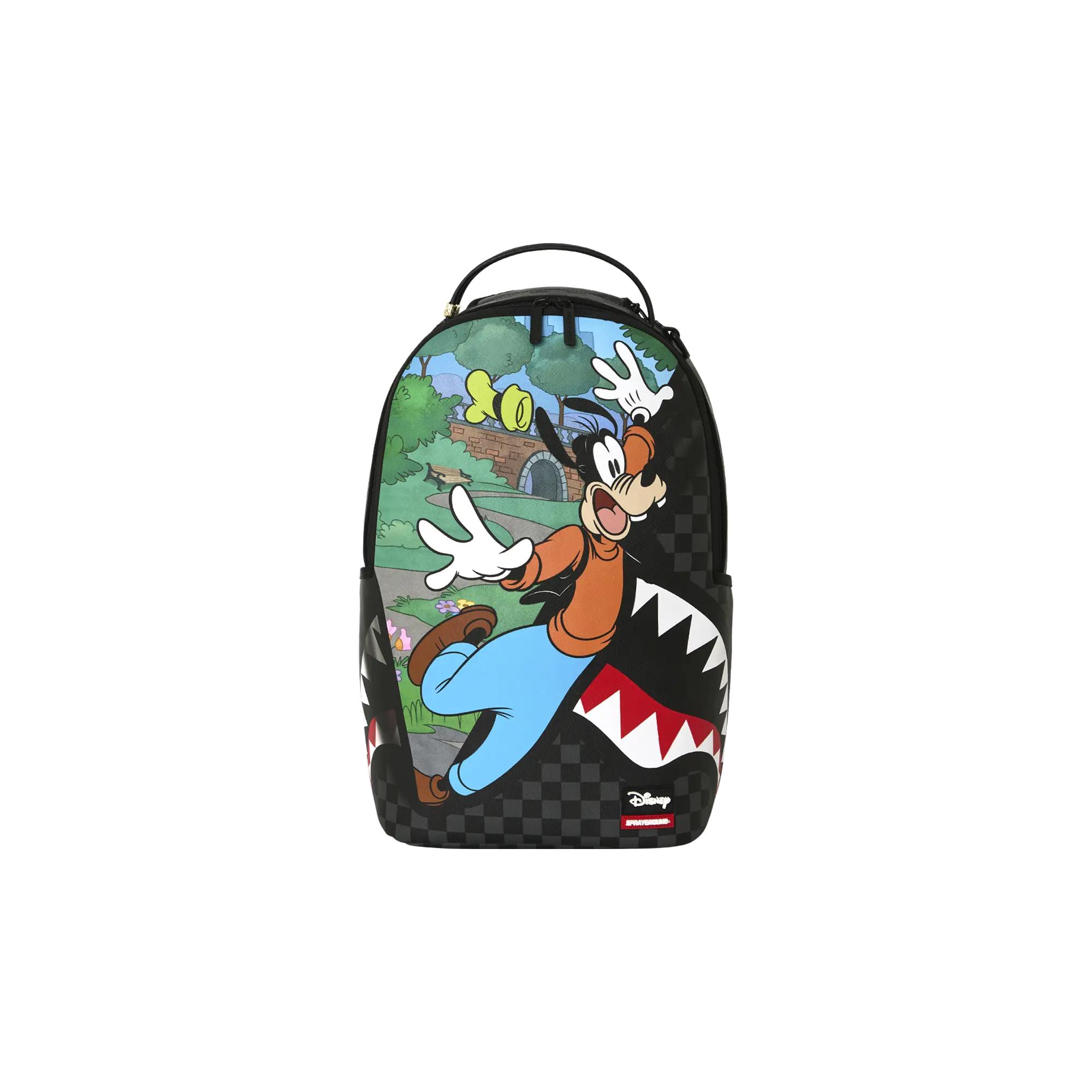 Disney Goofy Curtain Reveal Backpack "Black" B9203