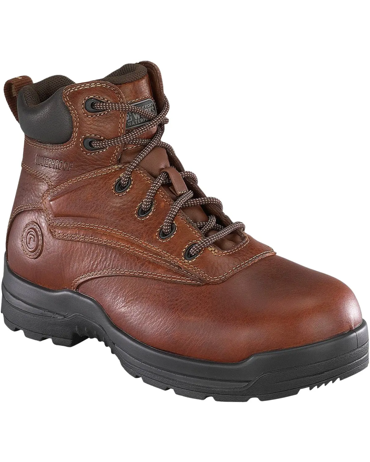 Rockport Women's Women'S More Energy Deer 6" Lace-Up Work Boot - Rk668