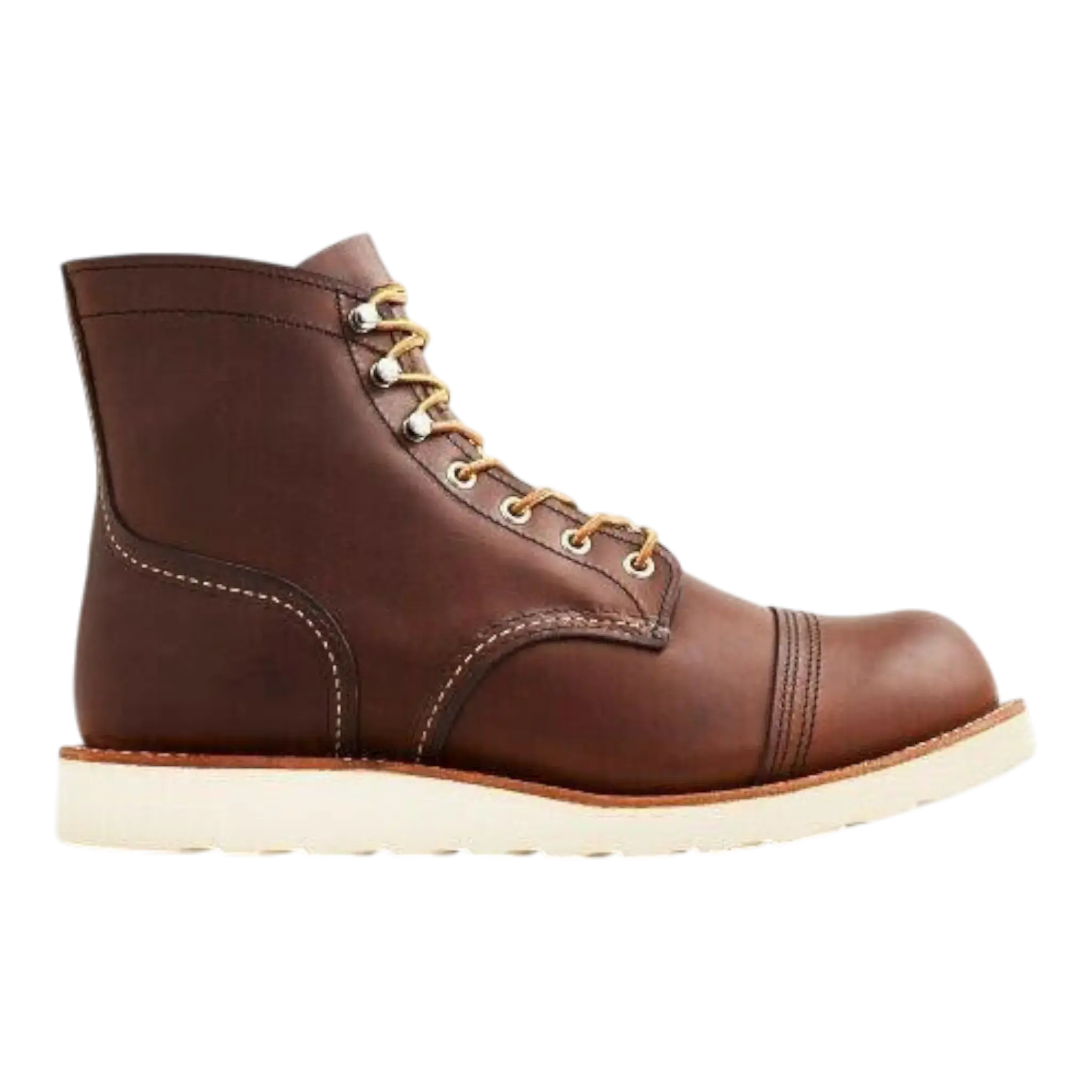 Red Wing Iron Ranger Traction Tred Boot in Amber Harness Brown. | Men's