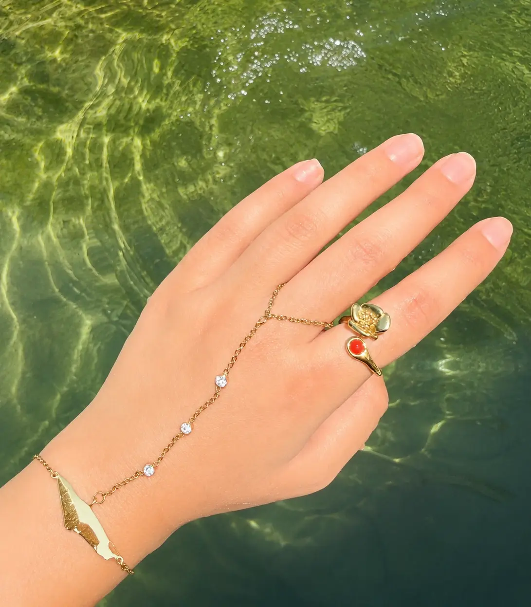 Palestine Hand Chain