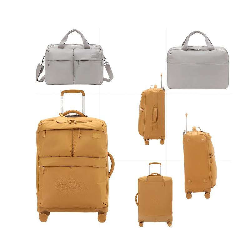 [2pcs Multi-Purpose Bag Set] 2pcs Multi-Purpose Suitcase Shoulder Bag Set Men And Women Multi-Function Sports Shoulder Bag Fitness Bag Men's Travel Bag Ultra-Light Large Capacity 24-Inch Suitcase Silent Universal Wheel Trolley Suitcase 20-Inch Cabin Suitc