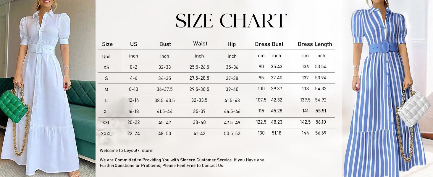 EBOSSY Women's Striped Button-Down Shirt Dress, Casual Puff Short-Sleeve Ruffle Hem Maxi Dress with Belt for Summer-Spring Casual Wear, Womenswear Stripe Pattern Design EBOSSY Women's Striped Button-Down Shirt Dress, Casual Puff Short-Sleeve Ruffle Hem Maxi Dress with Belt for Summer-Spring Casual Wear, Womenswear Stripe Pattern Design