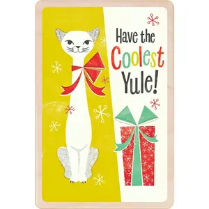 COOLEST wood Christmas Card Stocking Filler Gift