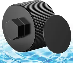 154712 Sand Filter Drain Cap Replacement, Compatible with Sand Dollar SD35 SD40 SD60 SD70 SD80, Cristal-Flo II, Meteor Top Mount Pool & Spa Filters, Heavy-Duty Leak-Proof Drain Plug