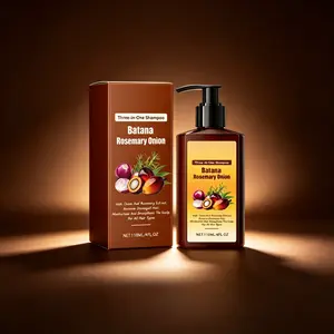 Batana Rosemary & Onion 3-in-1 Shampoo – For All Hair Types – Nourishes, Strengthens & Supports Thicker, Fuller-Looking Hair – Thickening & Comforting Haircare