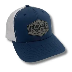 Unvaxxed and Over Taxed Patch Hat