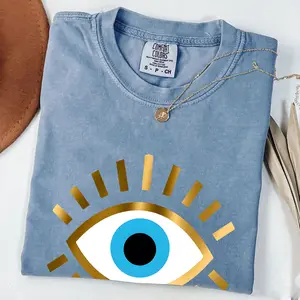 Comfort Colors Evil Eye Shirt, Turkish Evil Eye Shirt, Good Luck Shirt, Mystical Tee, Comfort Colors Shirt
