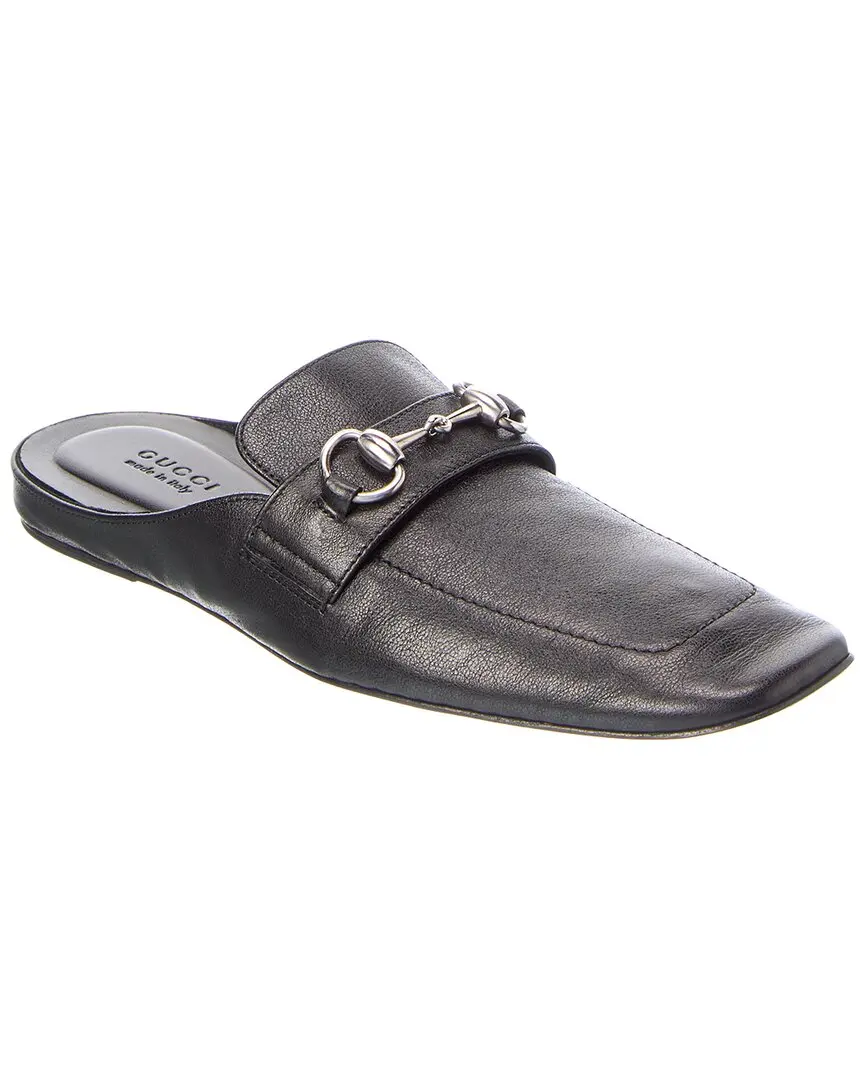 Gucci Ragazzo Leather Mule