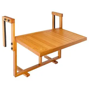 Improvements Adjustable Balcony/Railing Folding Table
