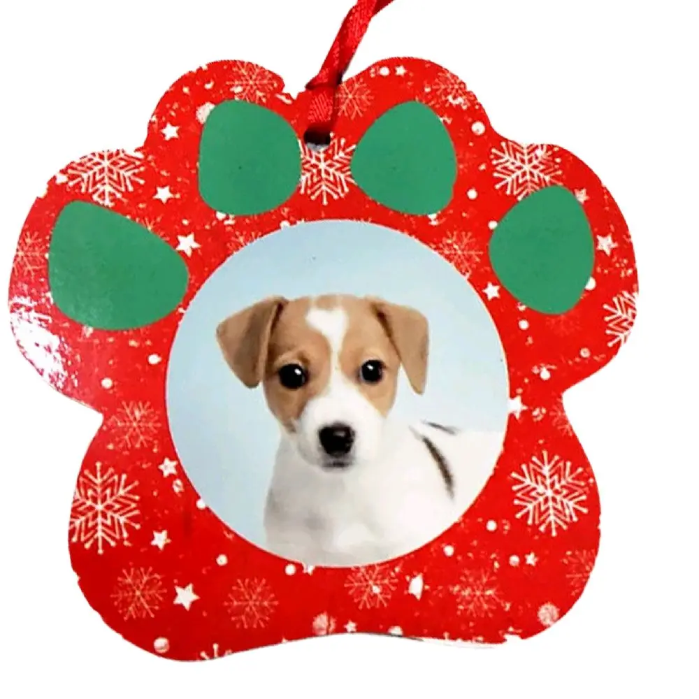 Detacheable Blank Custom Photo Ornament Sublimation Christmas Decor Ornament- 10pcs