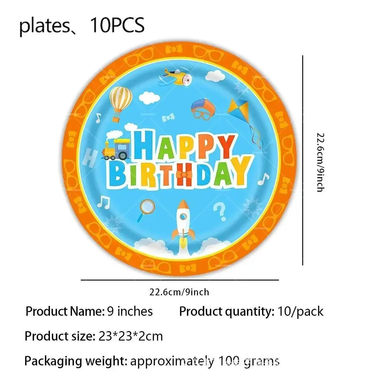 9inch Plate-10pcs