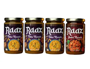 Buy 3 Get 1 Free | 3 Tikka Masala + 1 Butter Masala Sauce Flavor