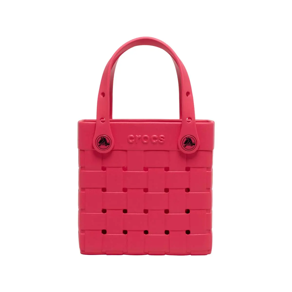 Crocs Classic Small Woven Tote Bag, Cute Shoulder Bag, Accessorize with Bag Charms and Jibbitz Charms Crocs Classic Small Woven Tote Bag, Cute Shoulder Bag, Accessorize with Bag Charms and Jibbitz Charms