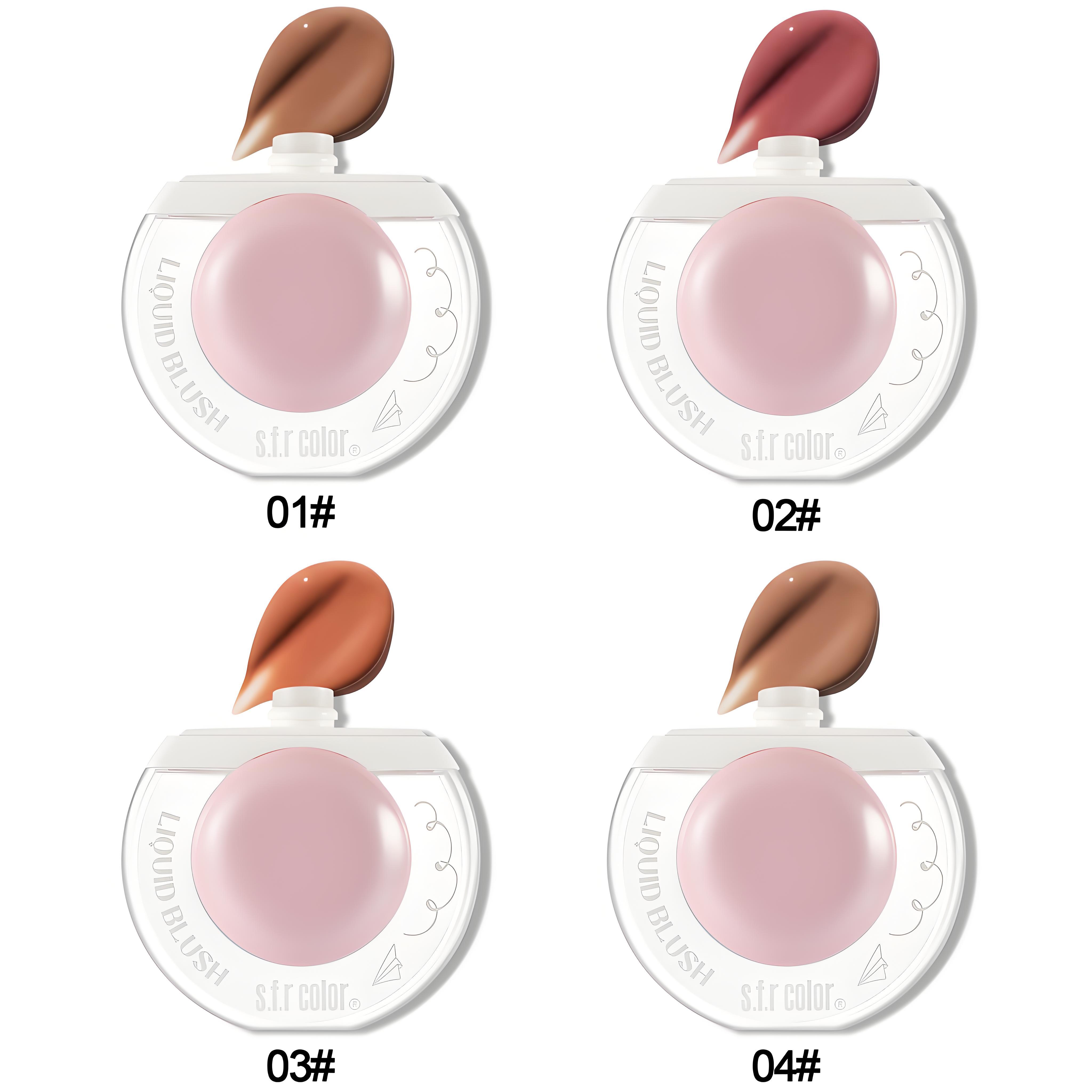 4Pcs Liquid Blush – Dreamy Rare Beauty Face Paint Makeup for Women & Girls, Perfect for Spring & Summer Y2K Trendy Style – Great Gift for Birthday, Mother's Day, Carnival Party Prep 4Pcs Liquid Blush – Dreamy Rare Beauty Face Paint Makeup for Women & Girls, Perfect for Spring & Summer Y2K Trendy Style – Great Gift for Birthday, Mother's Day, Carnival Party Prep