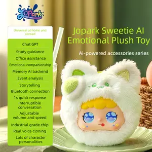 Jopark AI Interactive Plush Companion - Portable, Hanging Emotional Support Toy for friends and families