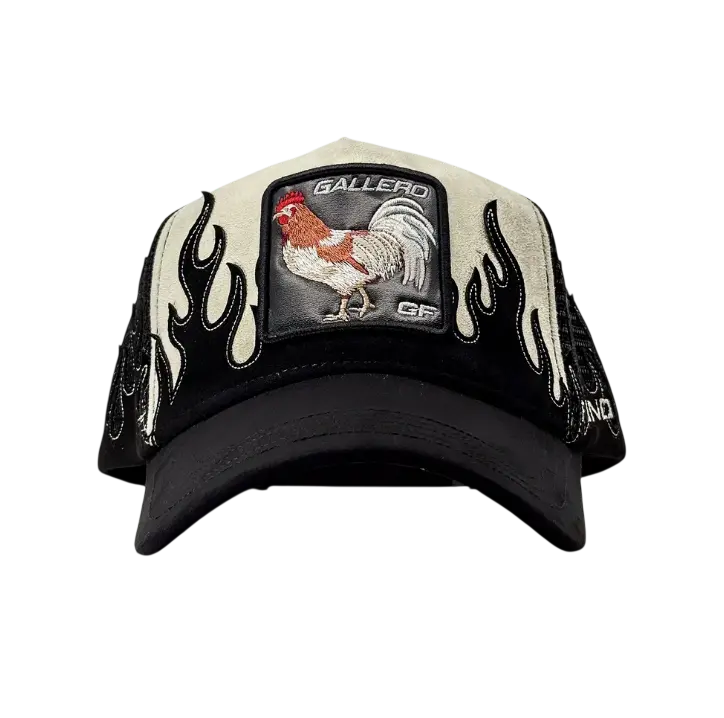 GALLO FINO BLACK GALLERO SNAPBACK HAT FULL SET GFGALLERO BKBEI
