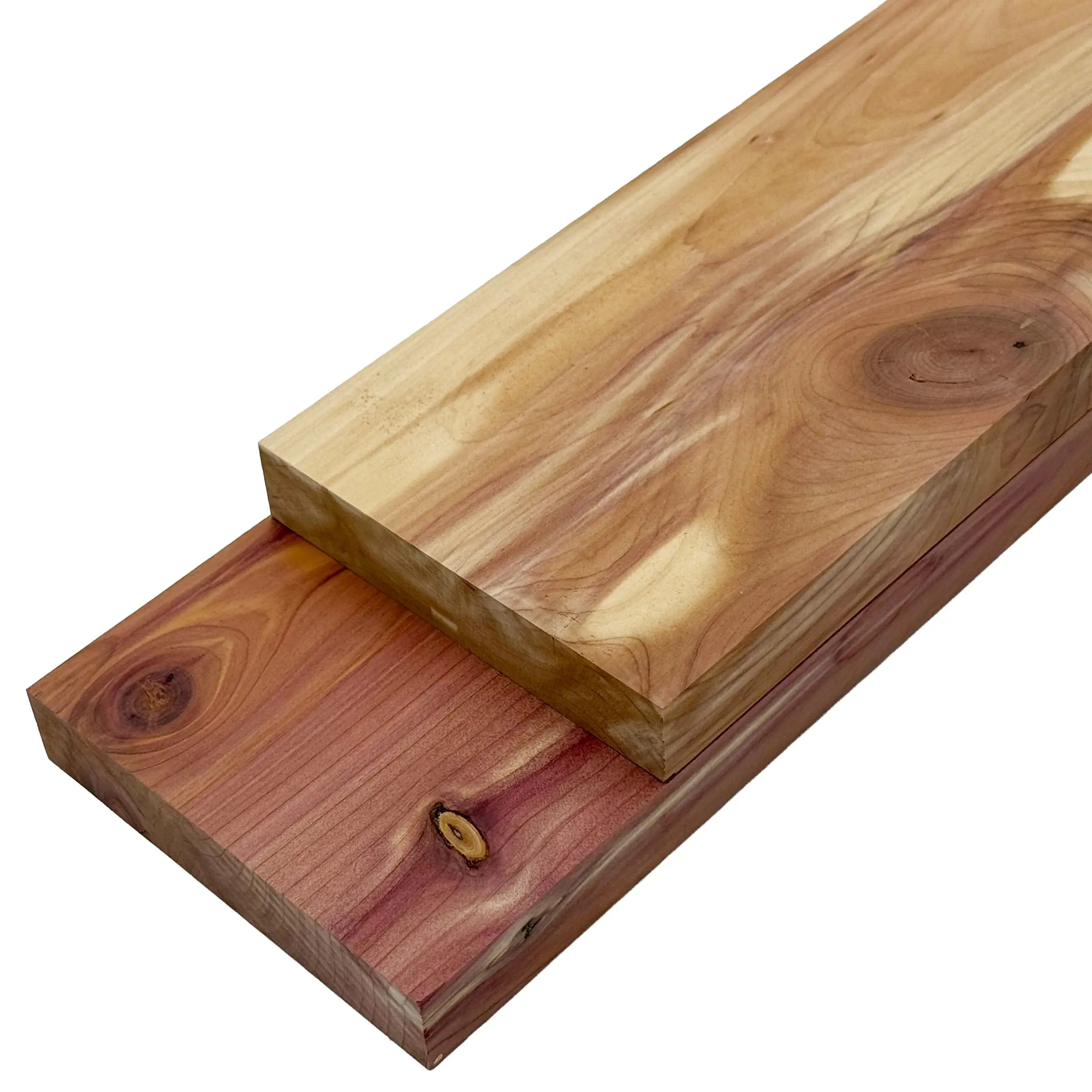 Aromatic Cedar Lumber Board - 3/4" x 4" (2 Pcs)