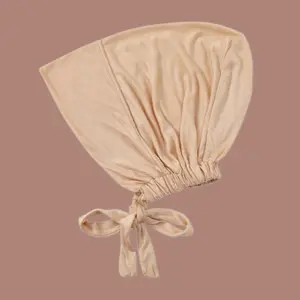 The Grip Cap – Nude | Non-Slip Hijab Undercap with Silicone Grip & Tie-Back by Get A Grip