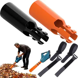 Leaf Blower Pressure Booster, Leaf Blower Airflow Amplifier, Turbine Nozzle Extension for Yard Work Speed and Power Boost