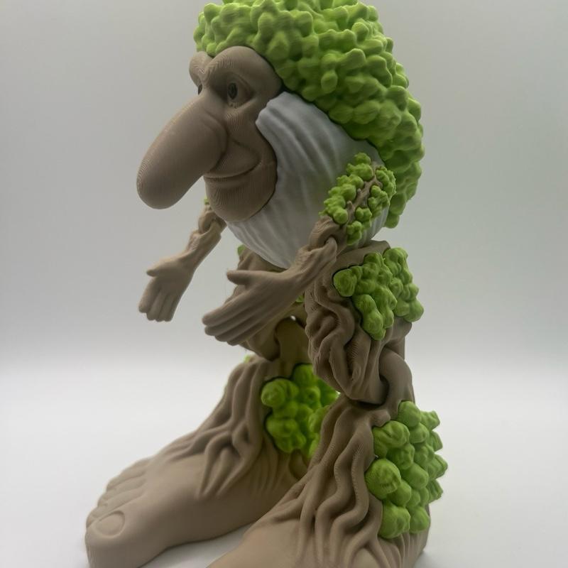 3D Printed Brr Brr Patapim,part of the brain rot family. Patapim has ...