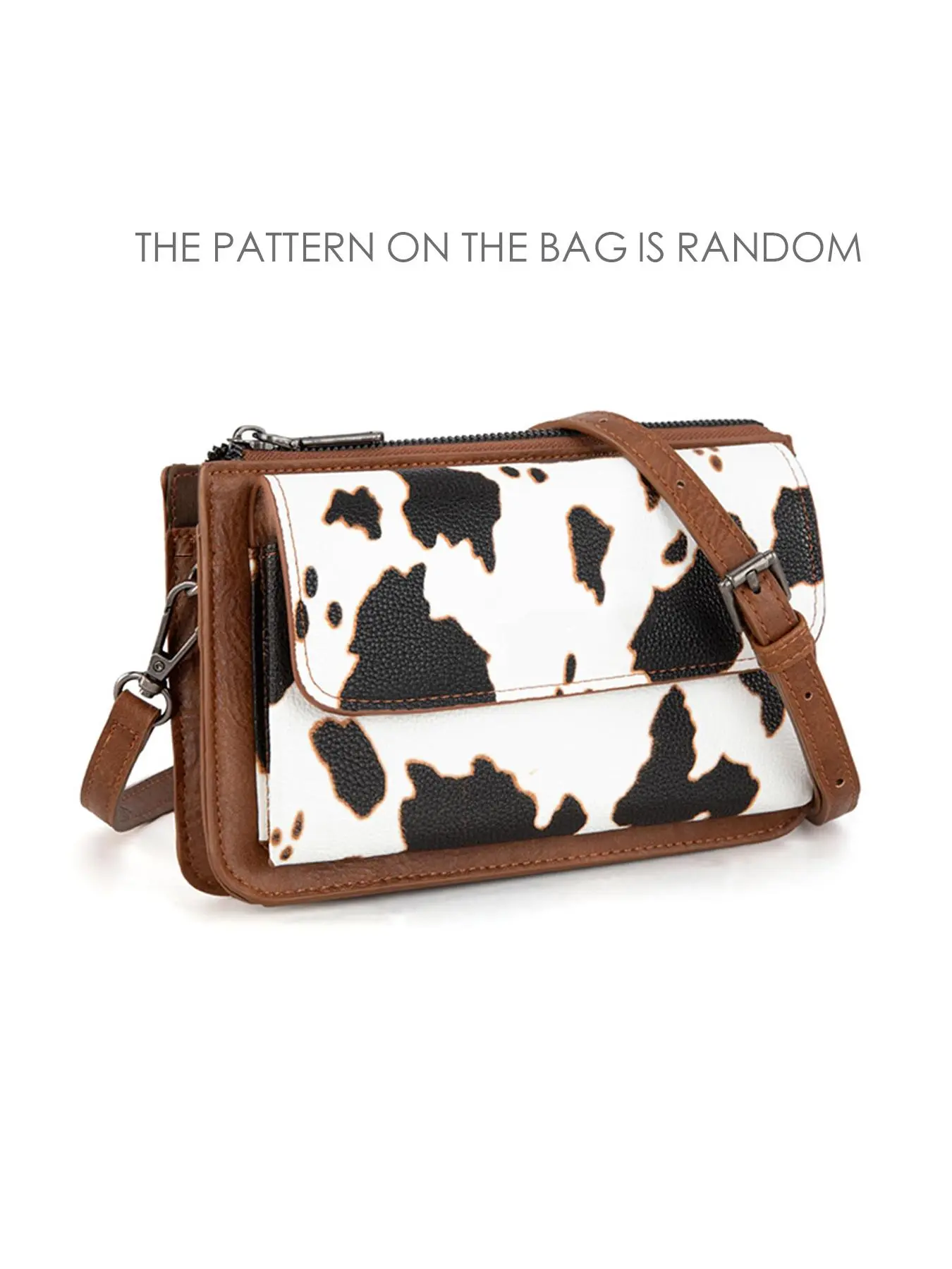 Cow-White With Brown