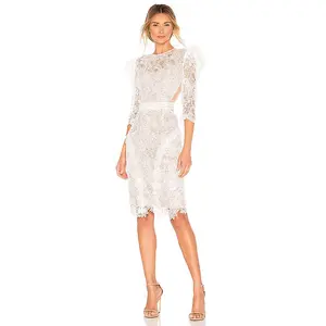 Bronx and Banco Madeleine Dress in White