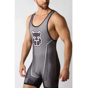 Belly Contracting And Close-fitting Sportswear Sleeveless Weightlifting Fitness Wrestling Dress
