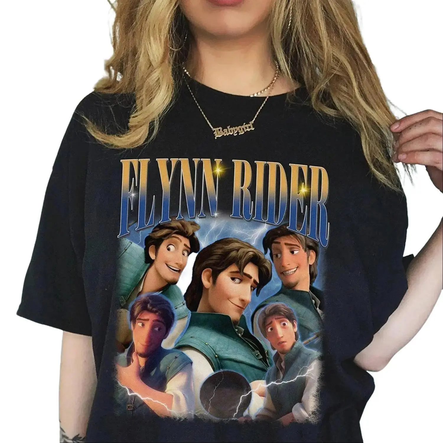 Flynn Rider Tangled Shirt Vintage Flynn Rapunzel Princess Shirt, Fashion Cotton, Full Colors, Full Sizes, For Men, For Women