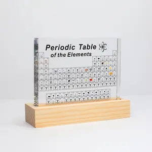 3D Acrylic Periodic Table Decoration