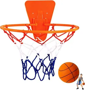 Wall-mounted/door-mounted basketball hoop, suitable for both indoor and outdoor use, professional home basketball hoop (basketball not included).
