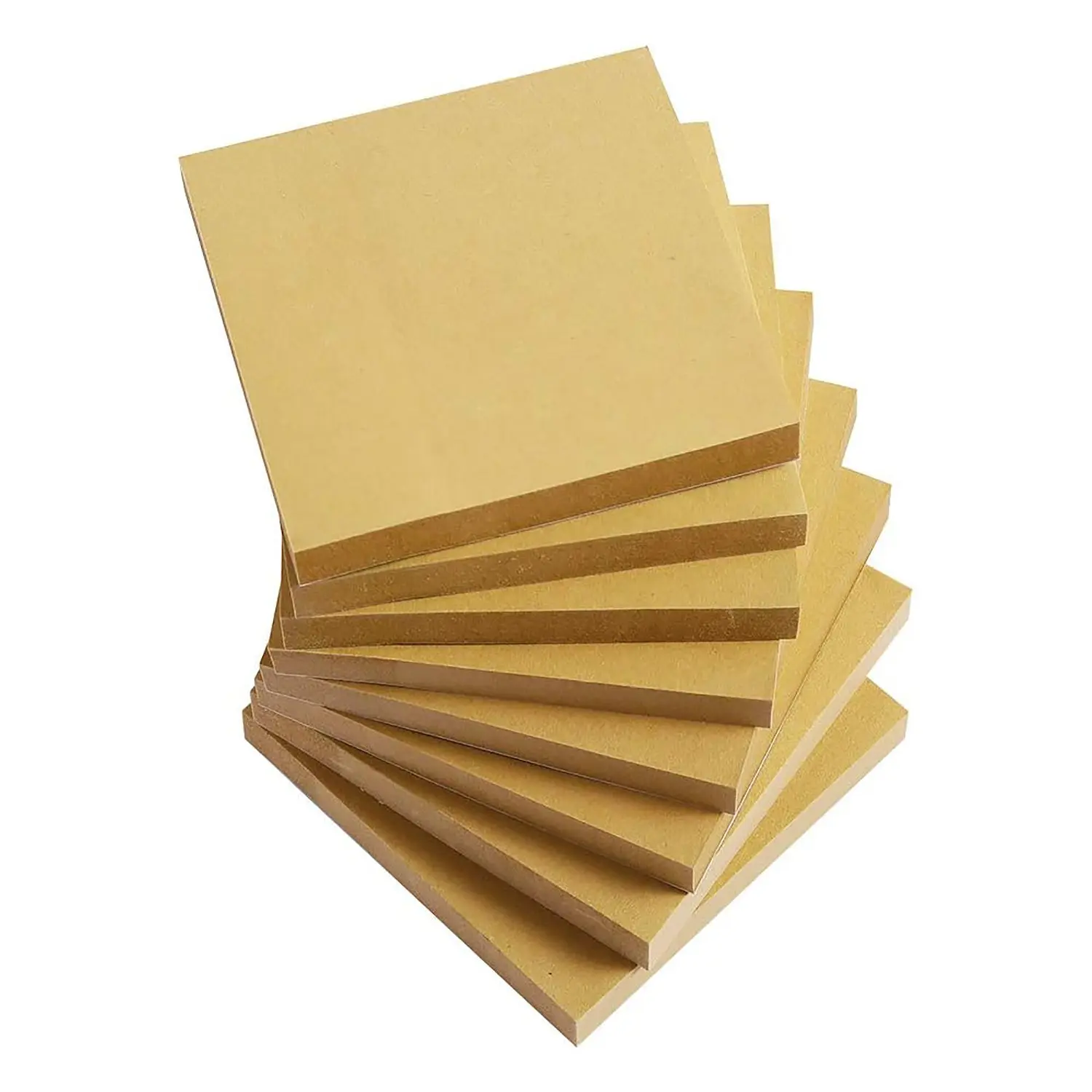 Super Sticky Notes, 8 Pads 3x3 in Bright Colors Smooth Surfaces Adhesive Tabs, 640 Sheets Self-Adhesive Stickers Sticky Labels, Strong-Hold Tear-Resistant Premium Office Stationery for Task Reminders