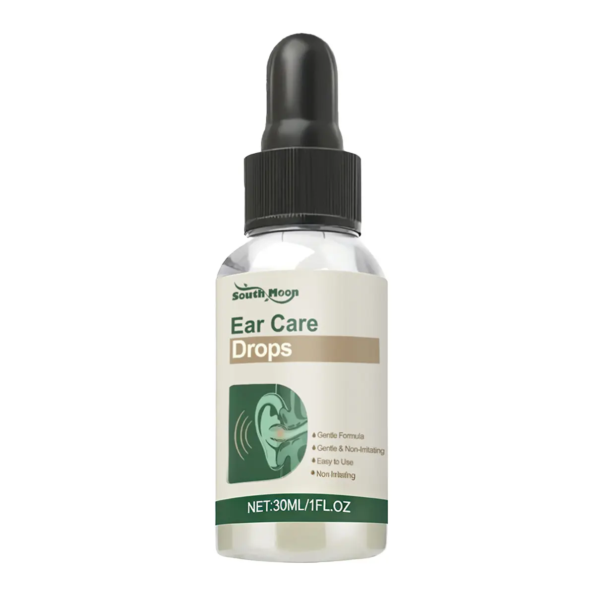 Gentle Ear Care Drops – Mild, Non-Irritating Formula, Simple to Use, Convenient to Carry