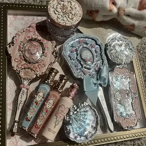 Flower Knows Bunny Garden Collection Hand Mirror