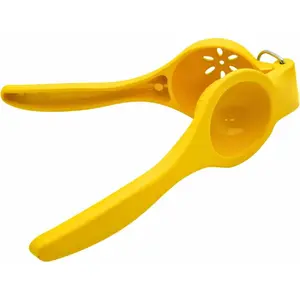 [New Deal]   Lime or Lemon Manual Squeezer, Citrus Juicer for Max Extraction, Yellow