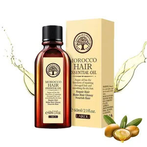 Morocco Hair Essential Oil, 60ml Oil for Hair, Smooth and Nourish Day & Rough Hair, Hair Products for Women & Men, Moroccan Hair Care, Soft Silky Hair