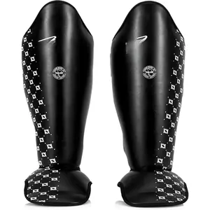 SP5 Muay Thai Shin Guards for Men, Women,  | Shinguards are , Lightweight & Durable | Extended Protection to Avoid  During  or Sparring