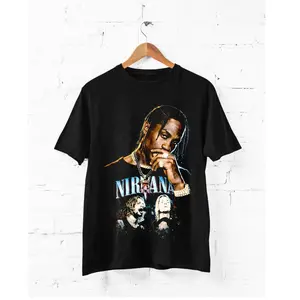 12 inch Hip Hop Half Tone DTF Heat Transfer Design for Clothing T-shirts Jackets Bags Pillowcases Easy to Use Ironing Pattern