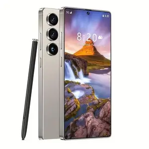 S25 Ultra Unlocked 5G Smartphone,, 6800mAh Battery, Fast Charging Capability, Android 14 System, 108MP+48MP Camera, Face & Fingerprint Unlock | Dual SIM | Autofocus | Built-in Pen | Card Port