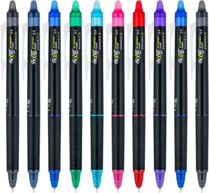 Pilot FriXion Synergy Clicker Erasable Refillable Retractable Gel Ink Pens Extra Fine Point Assorted Colors 10-Pack 17481 Stress-Free Writing Tool