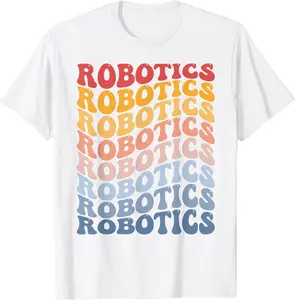 Robotics Robotics Engineer Robots Groovy T-Shirt - Margaritahe Shop 54B0C6FRNZ1W