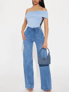 Margot Stretch Trouser Jeans - Medium Wash